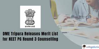 Tripura NEET PG Counselling: Round-3 Merit List Released, Choice Filling Begins